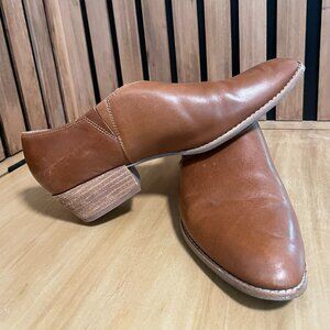 Madewell the Lucie Shoe | womens size 10 | caramel brown leather